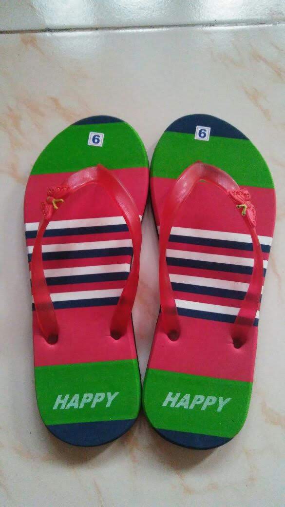 Mixed Waste Recycled Slippers